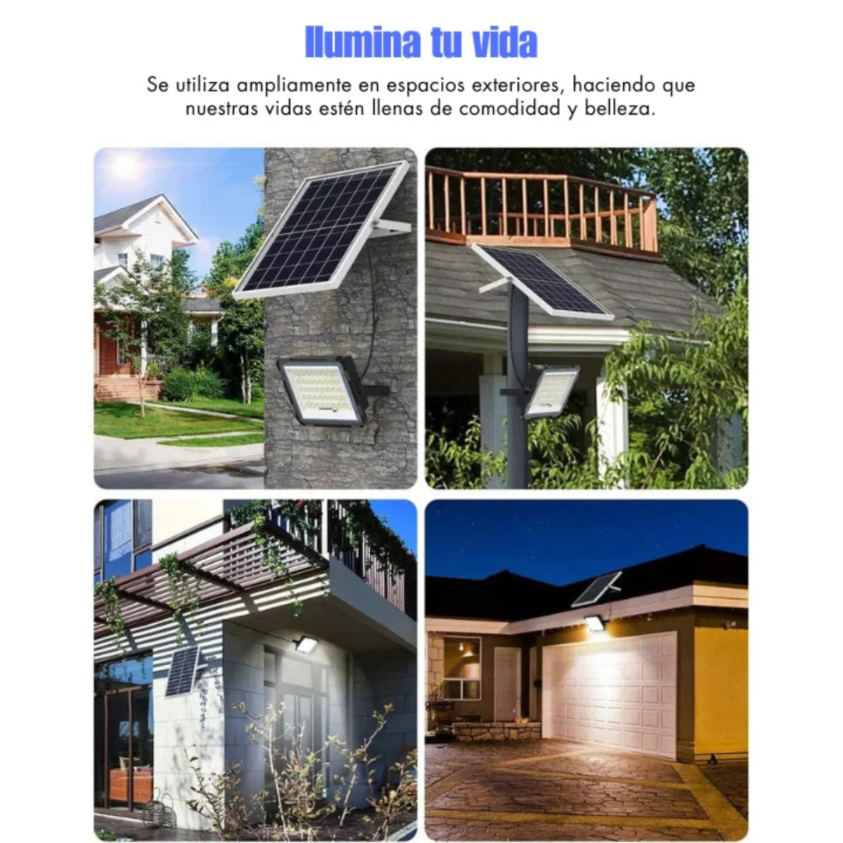 Reflector solar 500W: Alta eficiencia + Ahorro en el recibo de la Luz