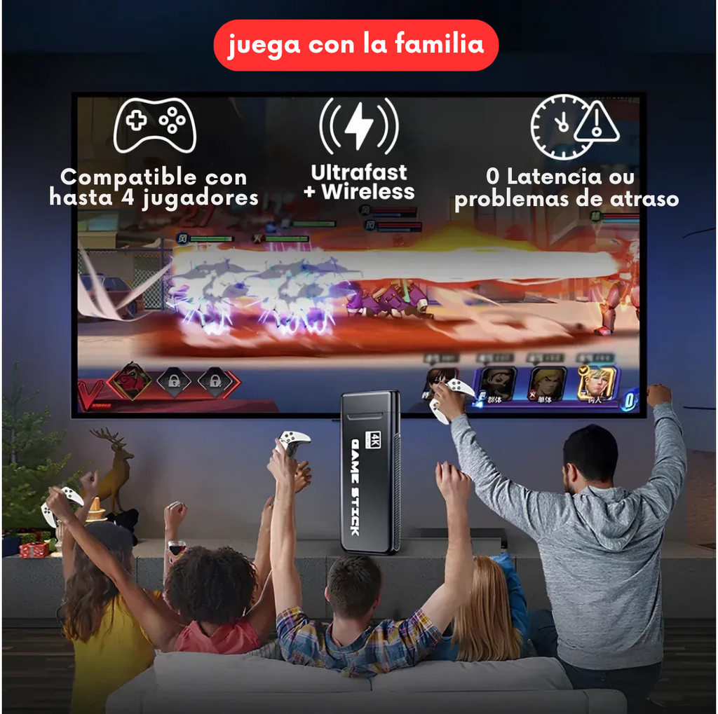 🚨 ÚLTIMAS UNIDADES - Consola Videojuegos - ¡Revive la emoción de los mejores tiempos desde tu casa! +60.000 Juegos! 🎮