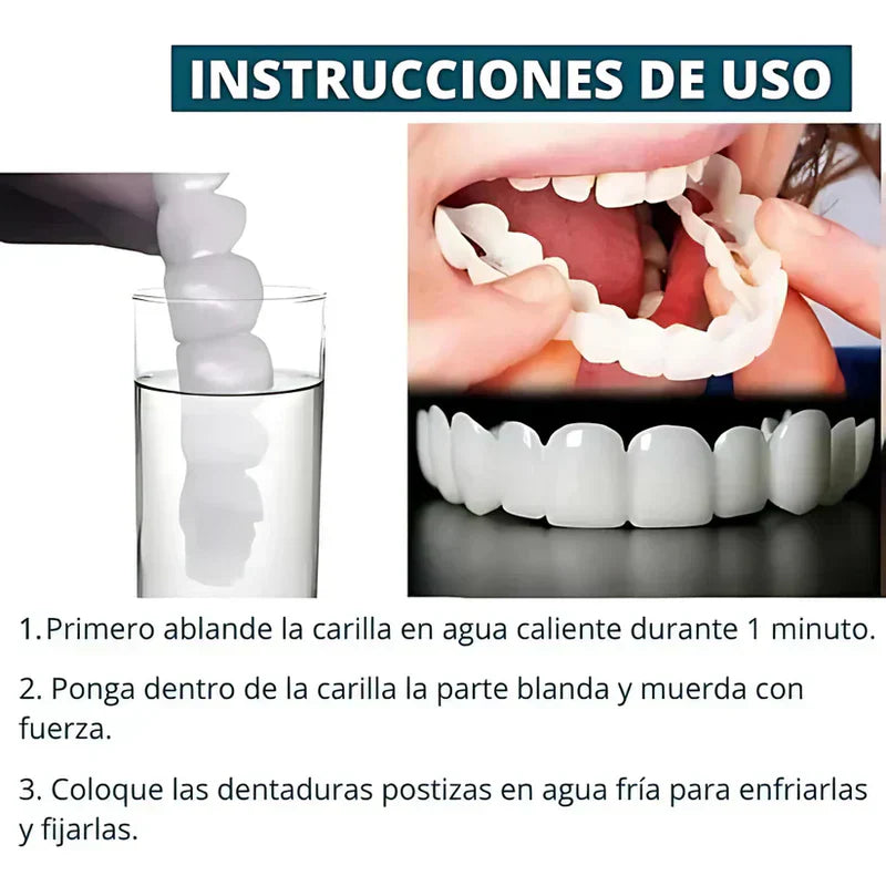 🔥 ¡COMPRA 1 Y RECIBE 2! SmilePro 🦷 - Carillas Dentales Ajustables De Resina + ESTUCHE REGALO - ¡Últimas unidades!