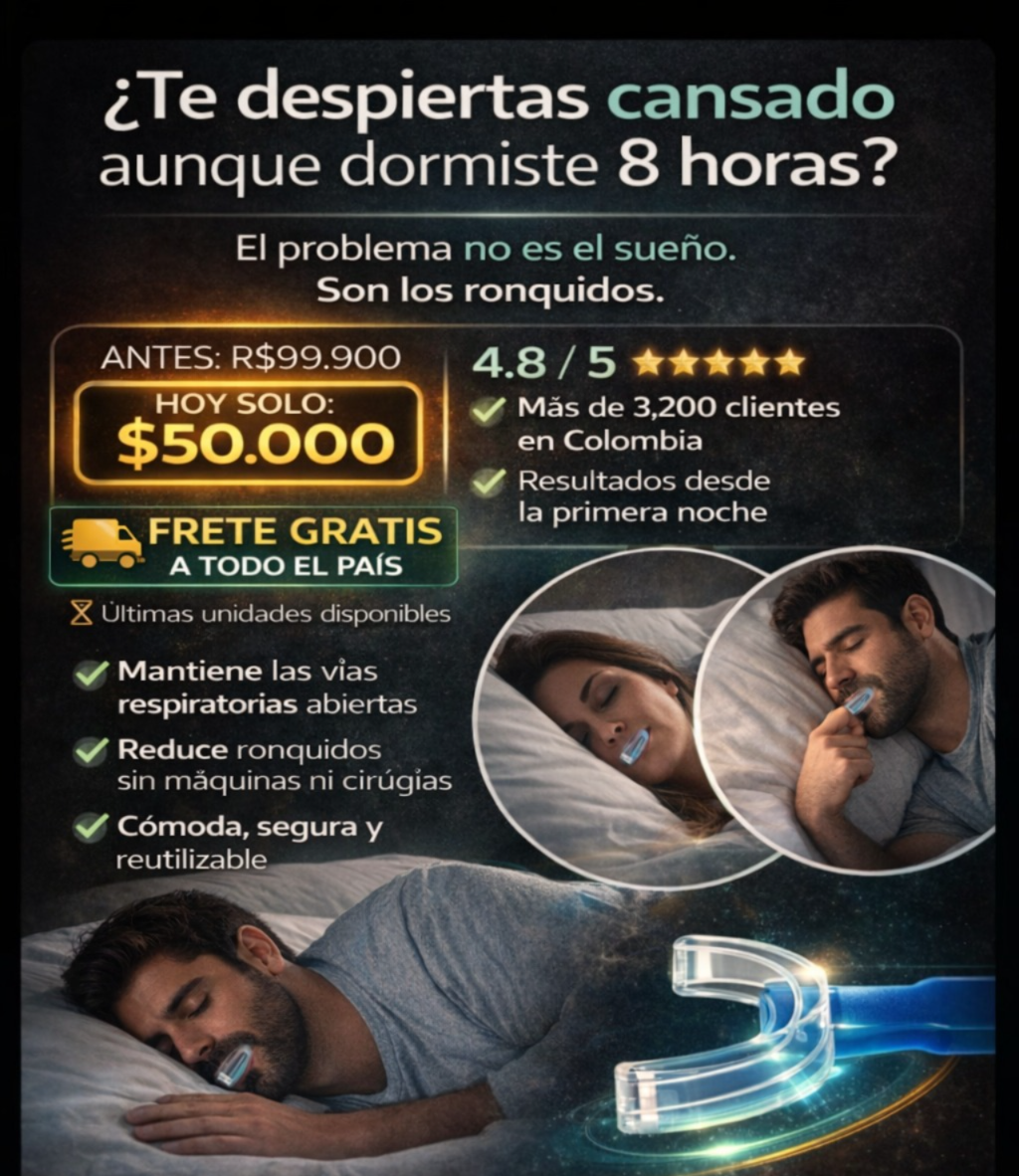 Antironquido y Bruxismo Protector Bucal PREMIUM/IMPORTADO ⭐⭐⭐⭐⭐ (4.9/5)