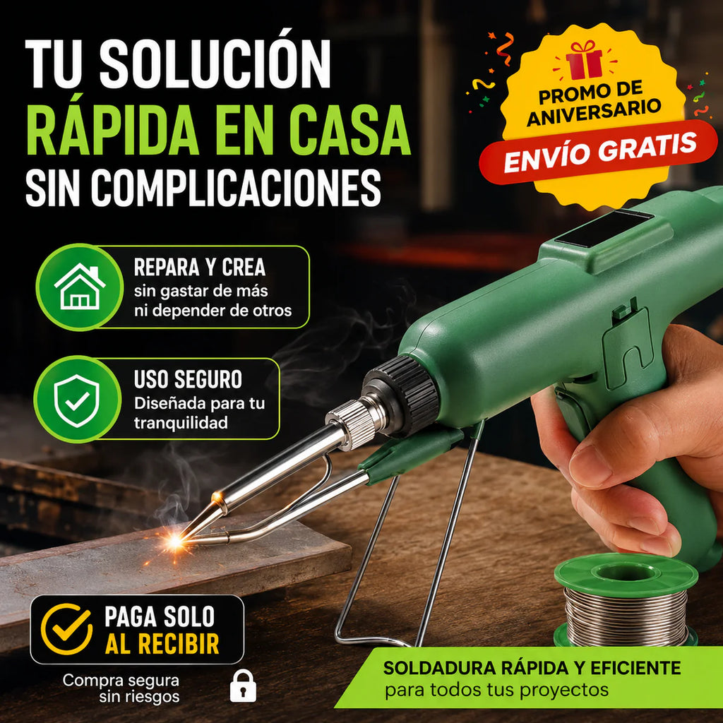 🔥 LIQUIDACIÓN: SoldaPro® Soldadura Profesional