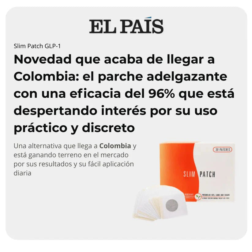 🔥 Slim Patch GLP-1 Original – Quema de Grasa Natural (30 unidades)